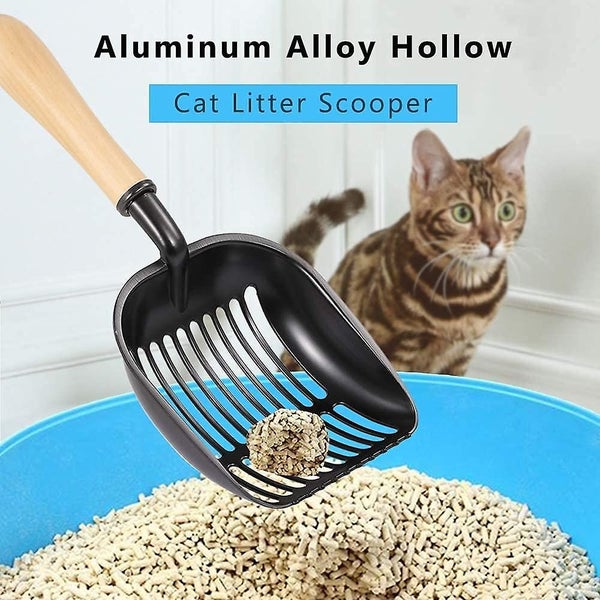 Cat Litter Shovel, Metal Cat Scoop, Pet Litter Shovel, Non-stick Pet Litter Sho Carousel 5