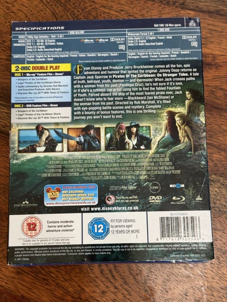 Pirates of the Carribean: On Stranger Tides [Blu-Ray] Carousel 2