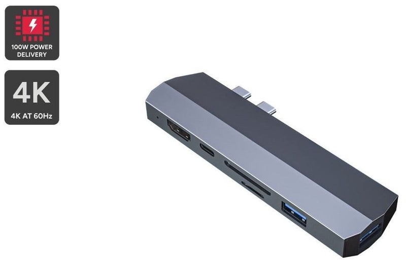 Kogan 7-in-1 100W PD USB-C Hub for Macbooks (4K, 60Hz) Carousel 1