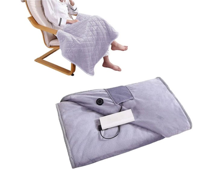 Office USB Electric Heating Blanket Heated Shawl With 3 Heating Levels Carousel 1