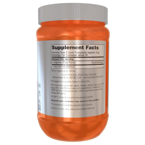 L-Arginine Powder 454g Carousel 2