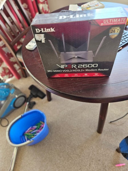 D-LINK VIPER DSL-3900 AC2600 DUAL-BAND, MU-MIMO WIFI ROUTER > $173.45 + COURIER62863221680769111