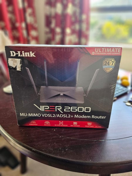 D-LINK VIPER DSL-3900 AC2600 DUAL-BAND, MU-MIMO WIFI ROUTER > $173.45 + COURIER62863221680769112