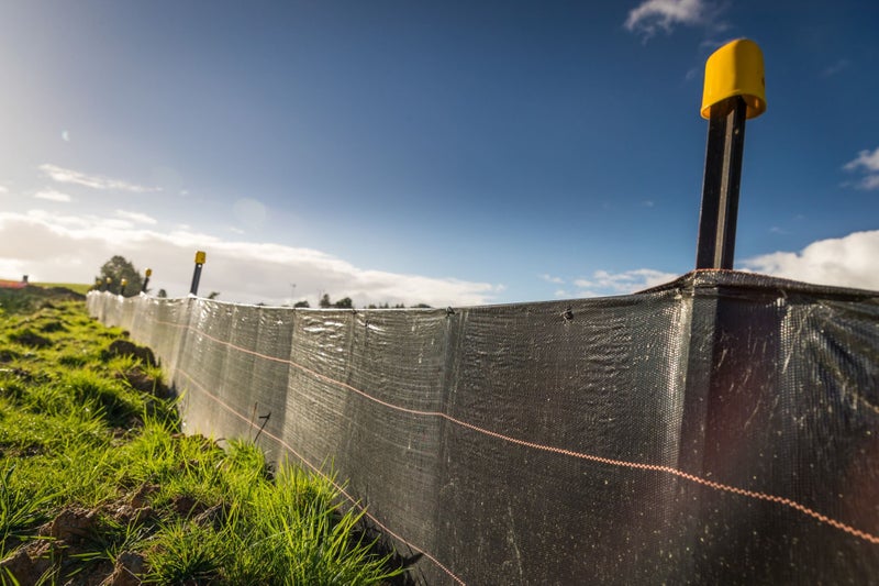 Silt Fence BLACK - - - [1m x 50m roll] Carousel 1