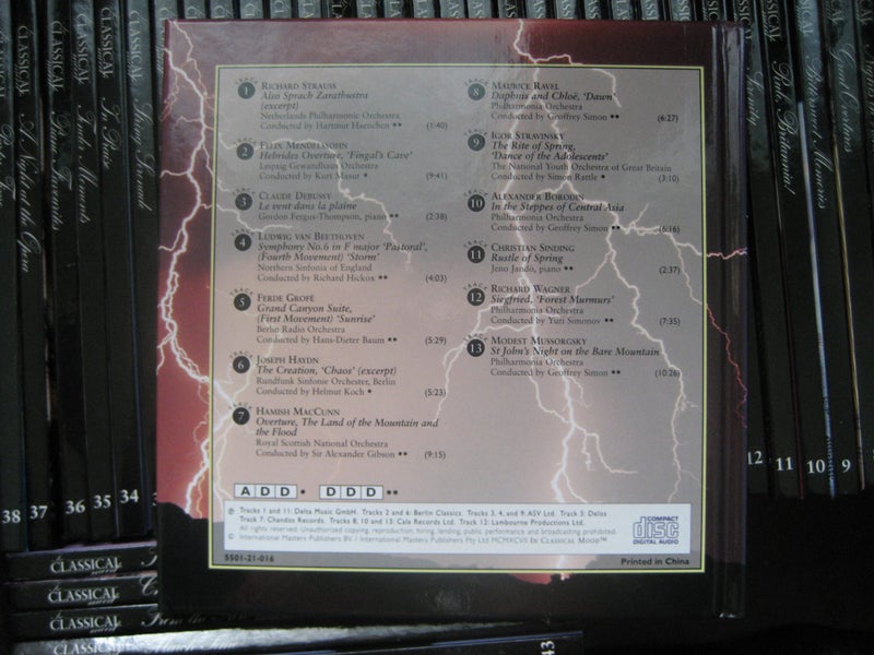Mint IN CLASSICAL MOOD 48 CD + BOOK SET Carousel 10