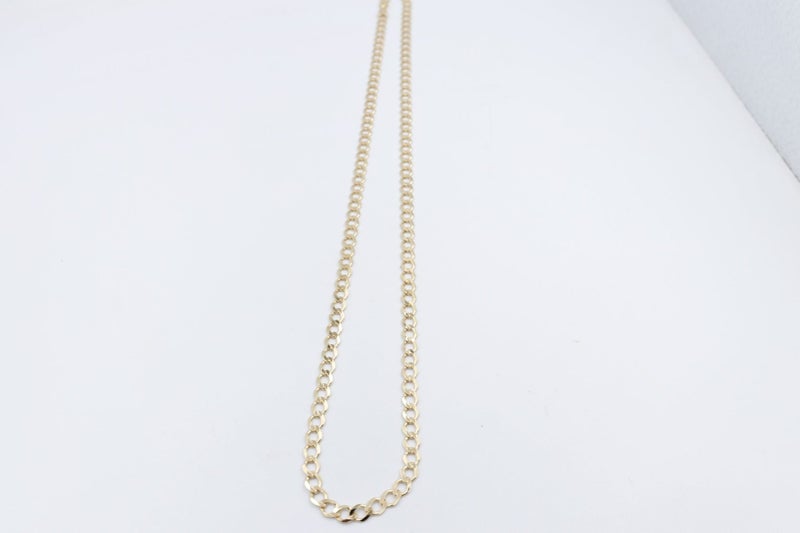9ct Gold Solid Open Curb Link Chain 60cm SJ5MC9Y09061 Carousel 7