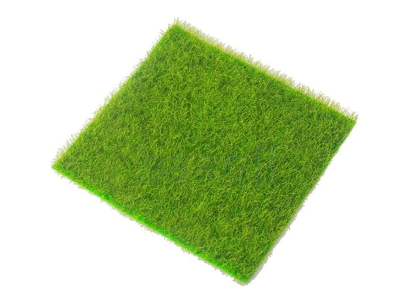 Artificial Grass Fake Lawn Grass Miniature Dollhouse Decor Home Garden Ornament Carousel 2
