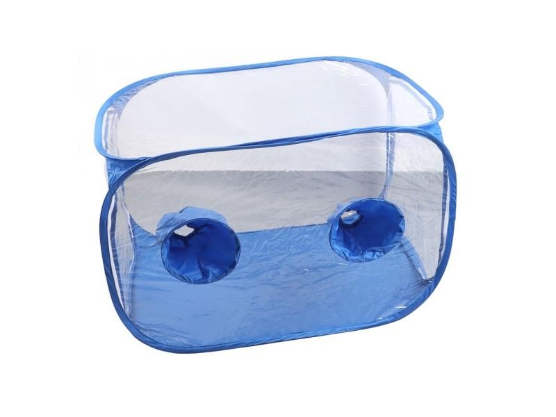Mushroom Grow Tent Still Box Portable Foldable PVC 2 Arm Ports Mushroom Grow Carousel 2