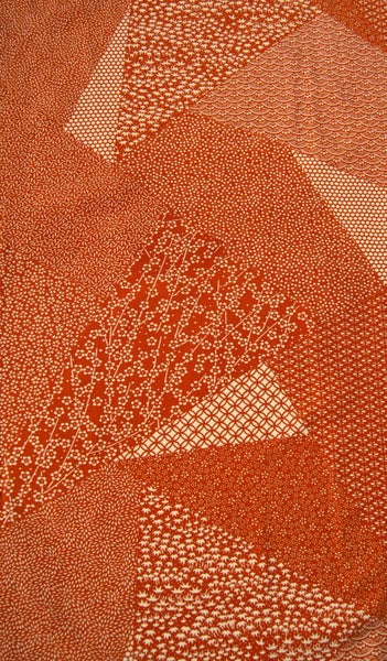 Authentic Vintage Kimono Silk Fabric W36cm L165cm 2999L Carousel 1