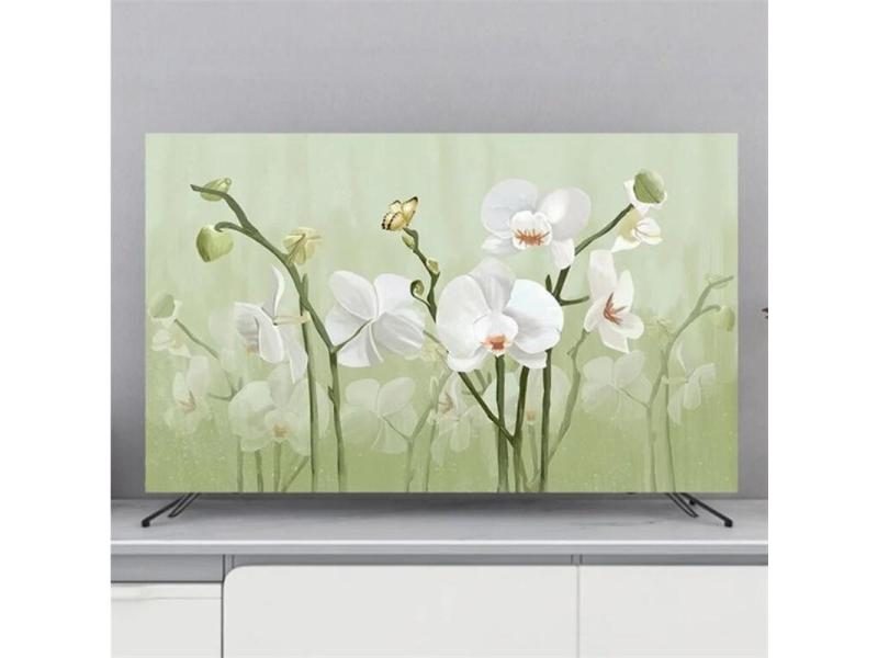 TV Cover Protection Dust Cover Household Hanging LCD TV Dust Cover Home Carousel 1