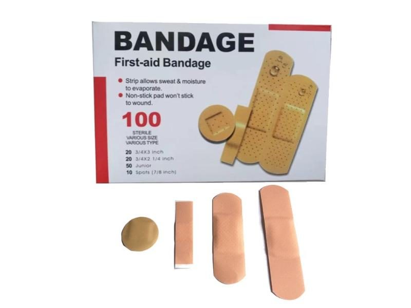 100 Pieces / Box Waterproof Band Aid Medical Antibacterial Band Aid Band Aid Carousel 1