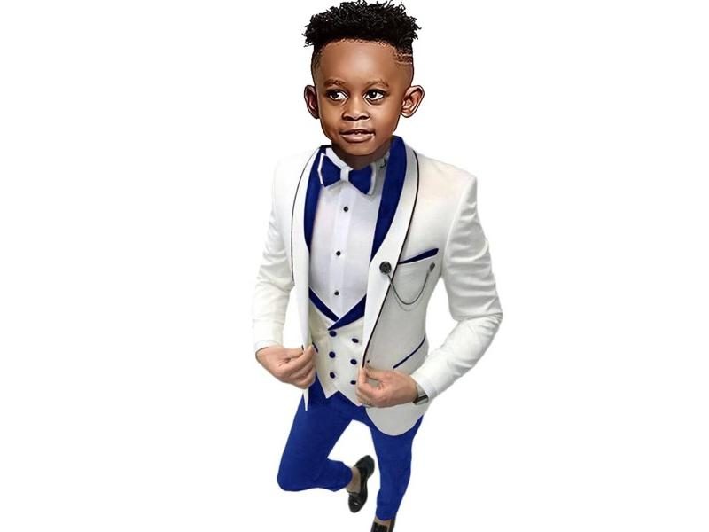 3 14 Years Boys Children Four Piece Formal Suit Set For Wedding Guest Carousel 1