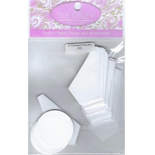 Sue Daley English Paper Pieces - Pointed Dresden 2" Carousel 1