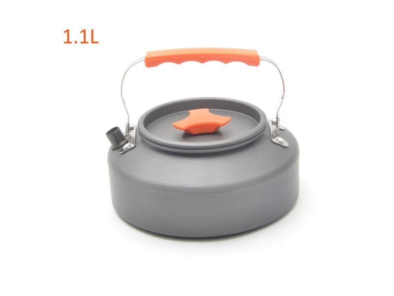 1.1/1.6L Outdoor Kettle Aluminum Alloy Pot Travel Pan Teapot Coffee Tableware Carousel 1