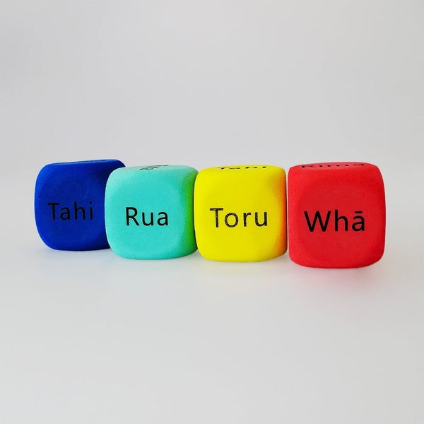 Te Reo Maori Foam Dice - Large Carousel 1