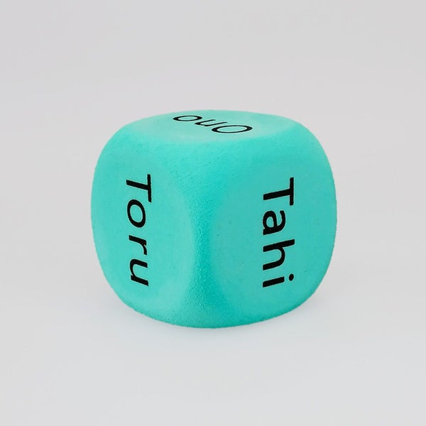 Te Reo Maori Foam Dice - Large Carousel 2
