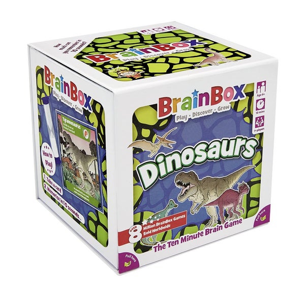 Brainbox Dinosaurs Memory And Observation Childrens Kids Puzzle Card Game 6y+ Carousel 1