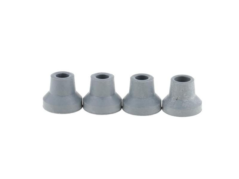 4 Pieces 13mm Durable Rubber Anti-Slid Heavy Duty Canes Replacement Tips For Carousel 2