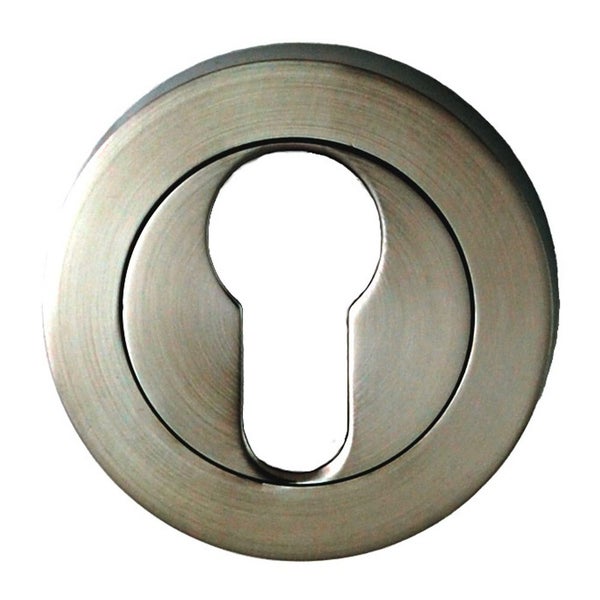 Nidus Venetian Round Rose Door Euro Escutcheon 60mm Stainless Steel VEESC-SS Carousel 1