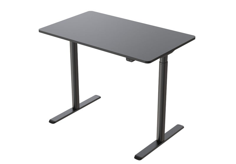 ECO Electric HEIGHT ADJUSTABLE STANDING DESK 1200×600 BLACK Carousel 1