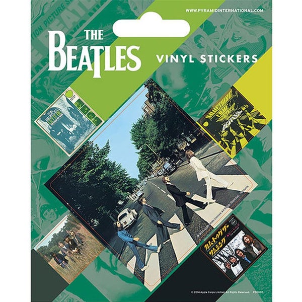 The Beatles Abbey Road Vinyl Sticker Set Carousel 1