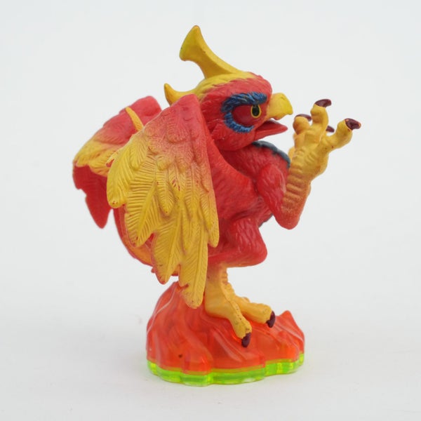 Skylanders Sypro's Adventure - Sunburn - Fire Element Green Base phoenix dragon Carousel 1