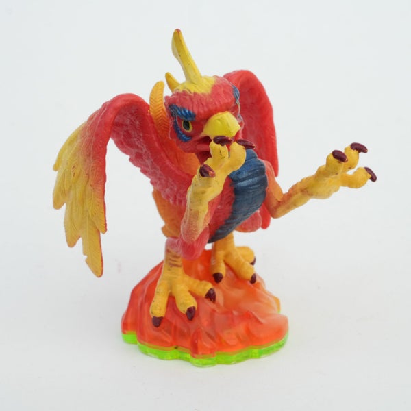 Skylanders Sypro's Adventure - Sunburn - Fire Element Green Base phoenix dragon Carousel 2