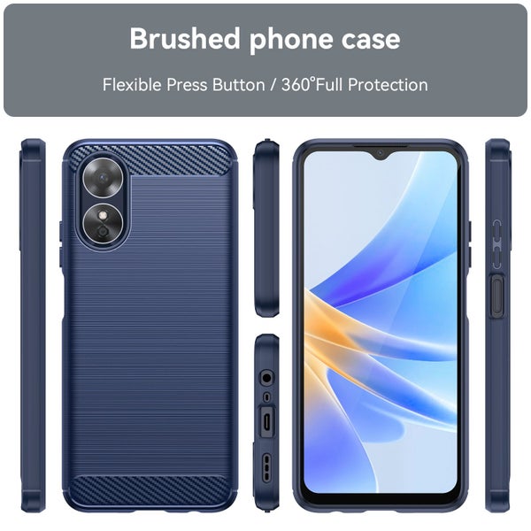 1x Shockproof Phone Cover for Oppo A17 Carousel 2