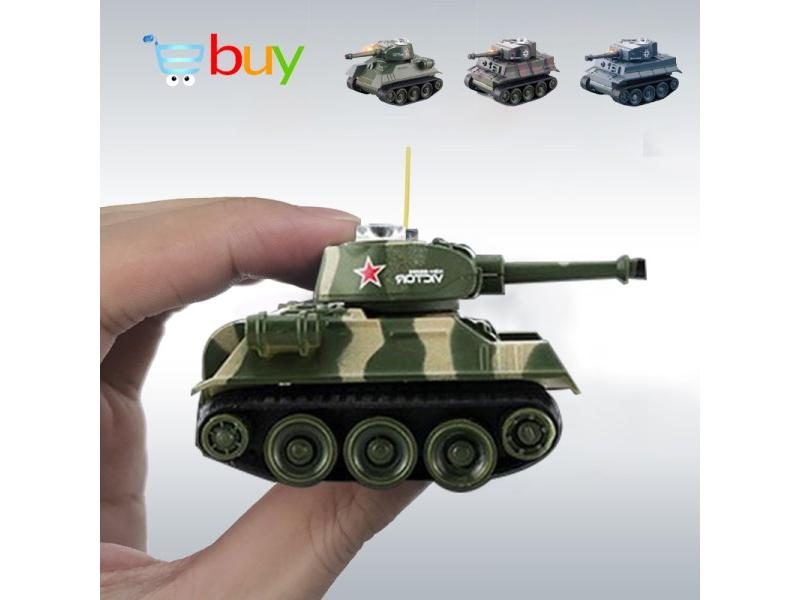 Super Mini RC Tank Model For Children Imitate Scale Radio Controlled Carousel 2