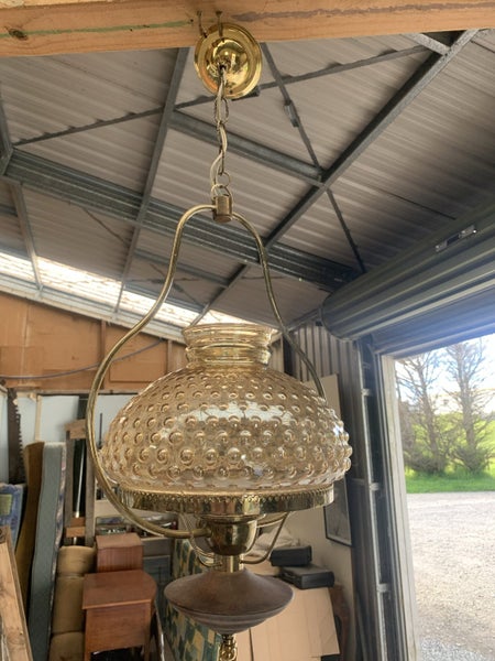 Brass Ceiling Light circa 1970’s . Carousel 7