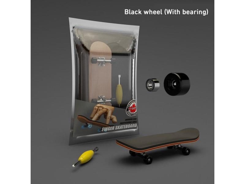 Puzzle Toy Finger Skateboard Maple Wood Fingerboard Hobbies Novelty Anti Stress Carousel 1