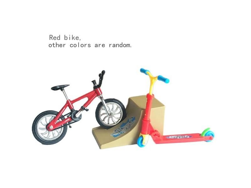 Mini Finger Skateboarding BMX Skateboards Ramps Set For Boys Carousel 1