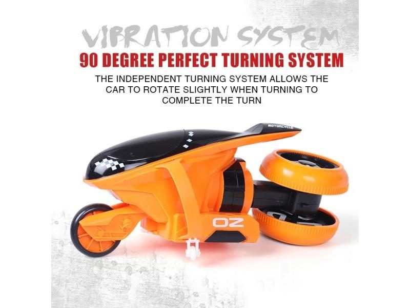 New RC Motorcycle Remote Control Cars 2CH Thunder Drift Motorbike 360 Degree Carousel 2