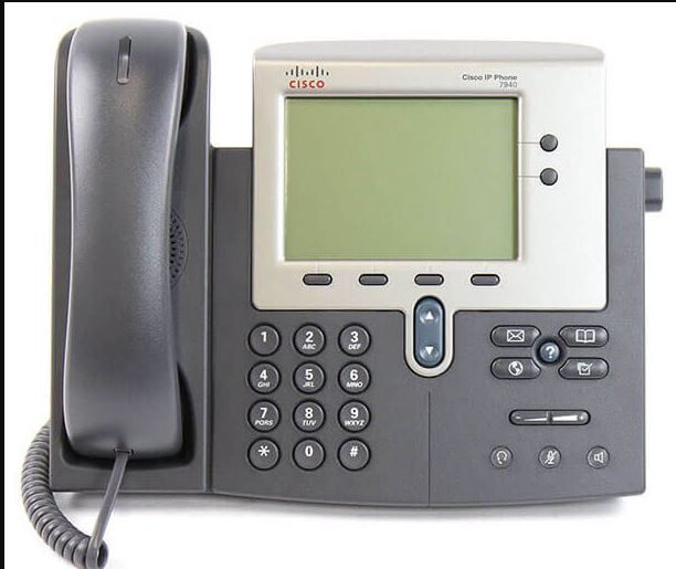 VOIP IP phones over internet - Cisco IP Phone 7940 series - USED Carousel 1