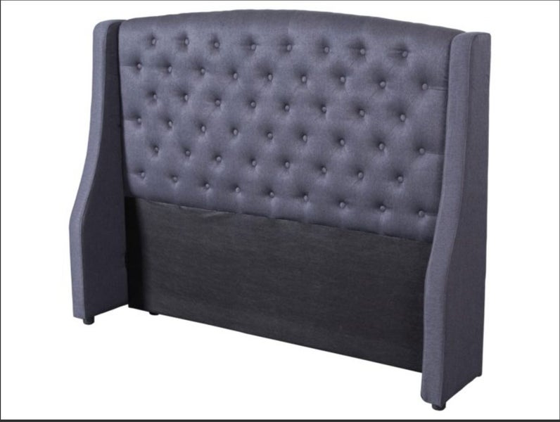 BIG SALE!! SALE !!! Romeo Queen Headboard (Blue Grey) Carousel 1