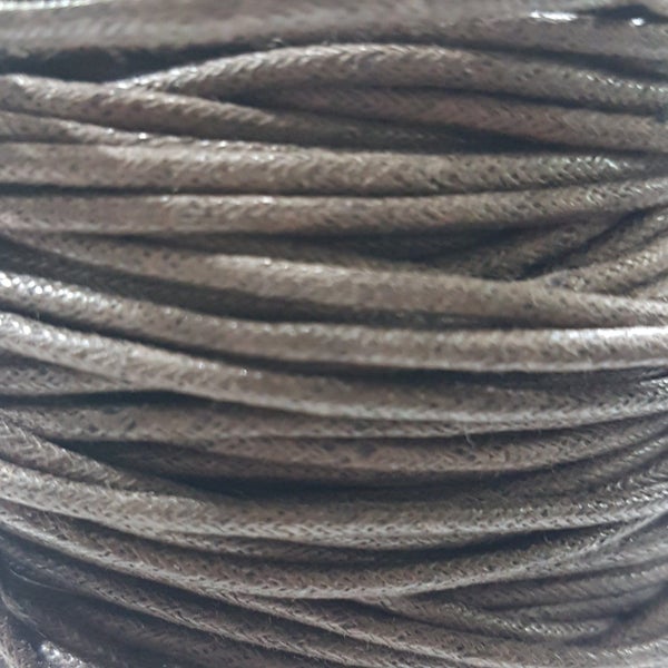1M 3mm Cotton Brown Cord Carousel 1