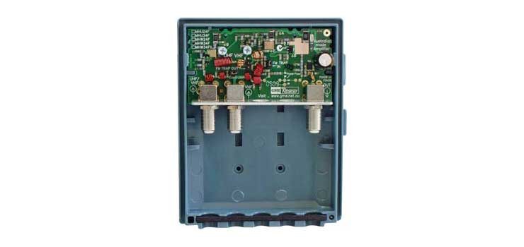 Kingray MHW35F Masthead Antenna Amplifier UHF/VHF F Type Carousel 1