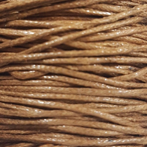 1M 1mm Light Brown Cord Carousel 1