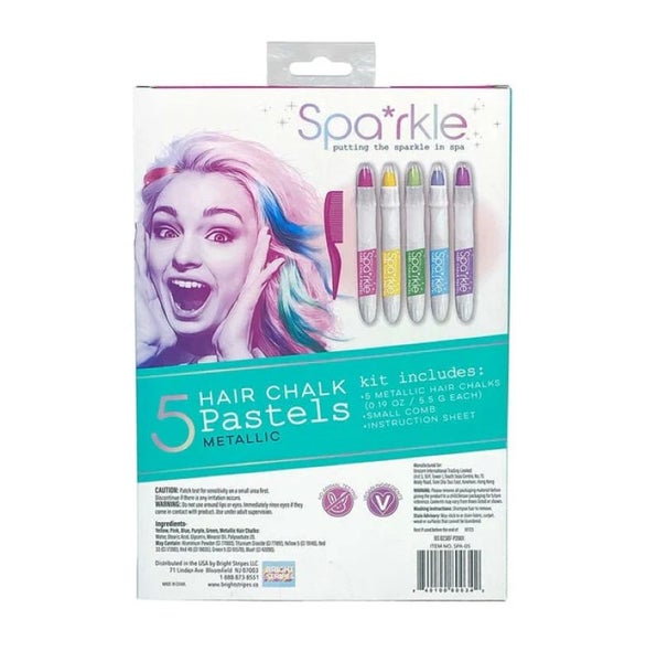 Hair Chalk Glitter Pastels - Temporary Hair Colour Carousel 3