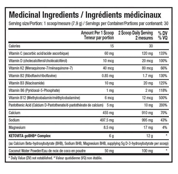 ANS PERFORMANCE KETOVITA - 30 SERVES Carousel 3