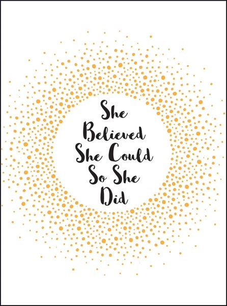 She Believed She Could So She Did- Book Carousel 1