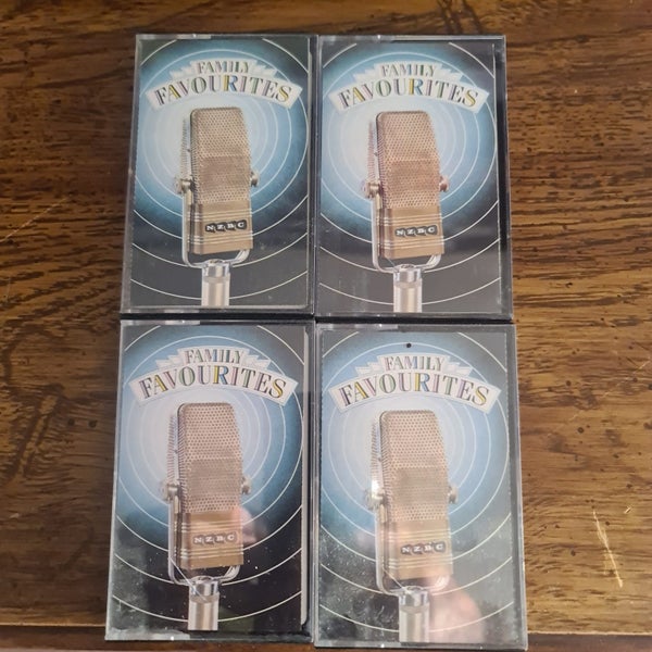 4 X Cassette Tapes family Favorites Carousel 1