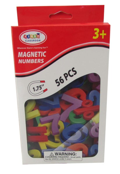 All Brands Magnetic Numbers 56pcs Carousel 1