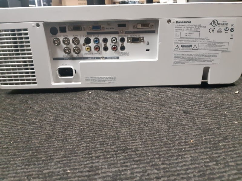 Panasonic HD Projector HDMI High Brightness 4500 Lumens Changeable Lens $500063617604116482112