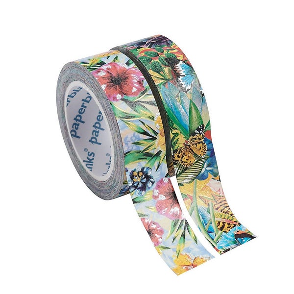 Ola/Tropical Garden (Mixed Pack) Washi Tape Carousel 1