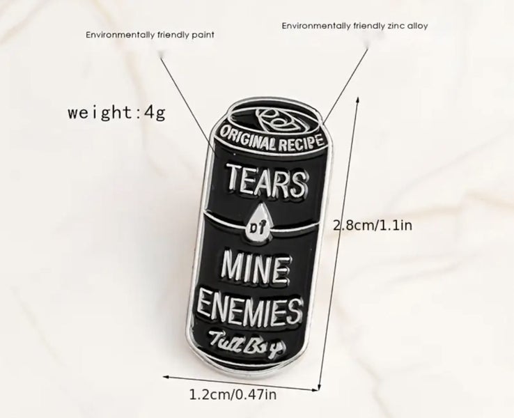 Tears of my enemies badge Carousel 3