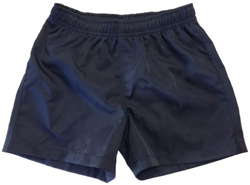 SILVER FERN JUNIOR RUGBY SHORTS NAVY KIDS' 6 Carousel 3