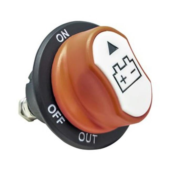 100A Panel Mount Battery Isolator Switch With Removable Key Carousel 1
