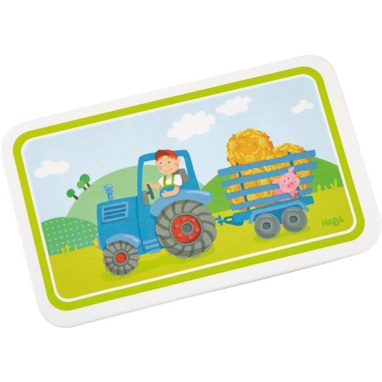 HABA Breakfast board Tractor Carousel 1