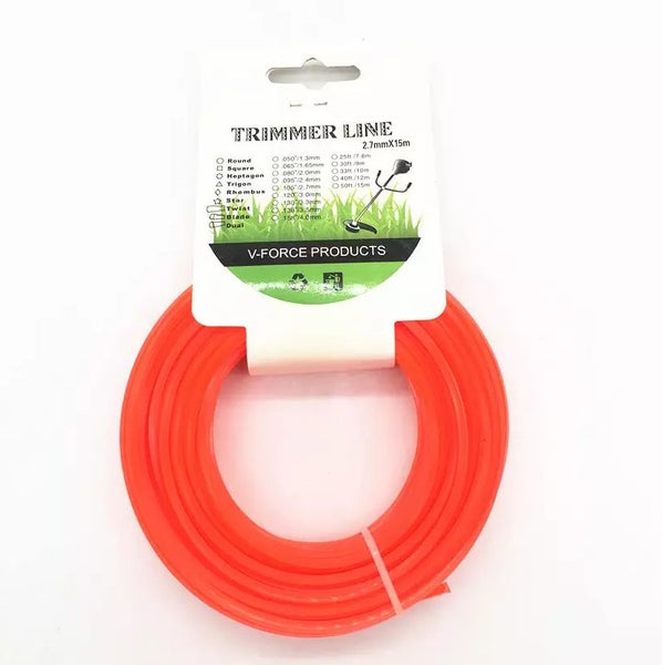 Trimmer Line Weed Eater Round 2.4mm 15 Meters/ Weed wacker / String trimmer Line Carousel 1